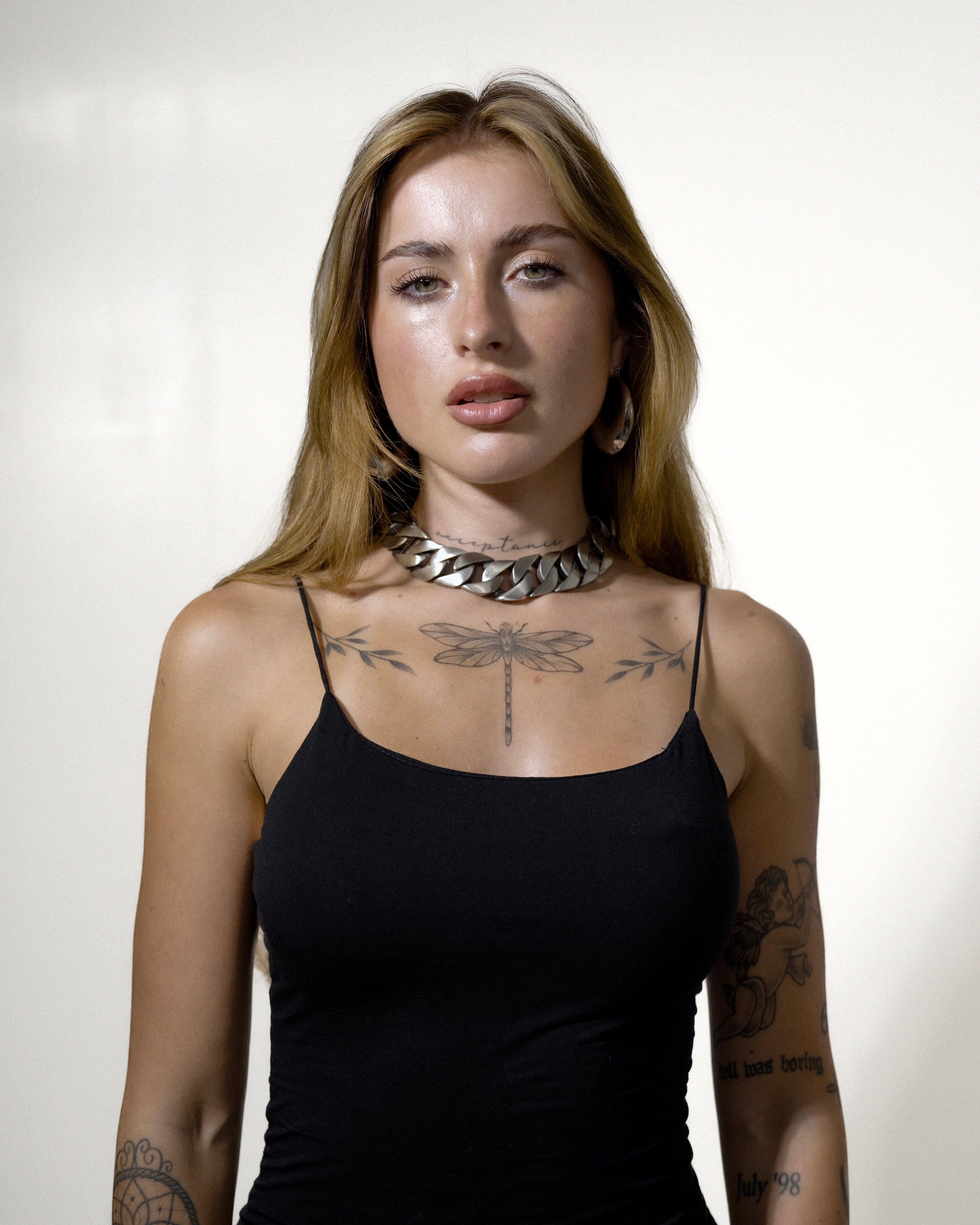 Massive matte kubanische Gliederkette